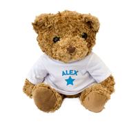 NOUVEAU - ALEX - Ourson En Peluche - Mignon Et Doux - Cadeau Anniversaire Noël