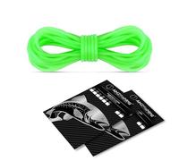 NOUVEAU AMZfishing® 1m ou 3m de Tuyau Fluo | Pêche en Mer | Accessoires pour la Norvège | Tuyau Lumineuse pour la Pêche | Accessoires de Pêche | Équipement de Pêche | Fluorescent (3 mètres, a: #0,80mm