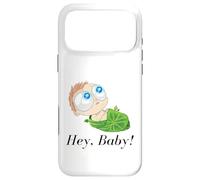 Nouveau bébé. Hey Baby. Baby Shower Coque pour iPhone 17 Pro Max