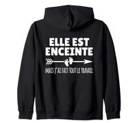 Nouveau Bientot Papa Futur Père Annonce Grossesse Originale Sweat à Capuche