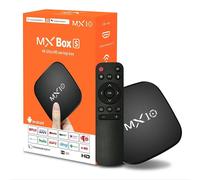 Nouveau boîtier de télévision Android 1GB 8GB Mini Mx10 Smart Tvbox 2 4g Wifi RK3228 Quad Core décodeur 4K boîte de télévision intelligente double bande WIFI,1 G plus 8 G