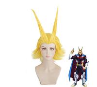 Nouveau Boku pas d'académie tout pourrait doré Cosplay Anime perruque Halloween jeu de rôle mon héros académique Costume cheveux + perruque casquette MZ-1318