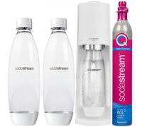 NOUVEAU bouilloire Sodastream Terra White + 2 bouteilles