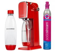 NOUVEAU bouilloire Sodastream type rouge une bouteille
