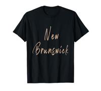 Nouveau Brunswick New Jersey Design Vintage élégant T-Shirt