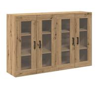 NOUVEAU Buffet de salon - Cabinets muraux 2 pc - Anti l'humidité - pour salle à manger - Chêne artisanal - 69 5x34x90cm""77565""