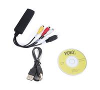 Nouveau câble adaptateur USB 2.0 vers 3 RCA audio S-Vidéo TV DVD VHS RW Capture Converter
