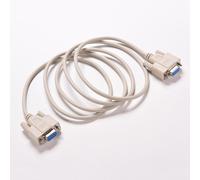 Nouveau câble de Modem série RS232 F/F DB9 femelle à femelle, connecteur croisé 9 broches, convertisseur de données COM, accessoire PC, 5 pieds