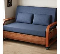 Nouveau canapé-lit Pliant Convertible, Fauteuil inclinable à Long Terme for Une Personne Seule, lit de Repos Coulissant Peu encombrant avec roulettes(D2,128 * 195cm)