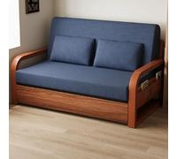 Nouveau canapé-lit Pliant Convertible, Fauteuil inclinable à Long Terme for Une Personne Seule, lit de Repos Coulissant Peu encombrant avec roulettes(D1,158 * 195cm)