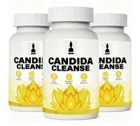 Nouveau Candida Cleanse - Soutien De L'Intestin Et Du CôLon, Soutien Naturel Pour Hommes Et Femmes,（3Pcs）
