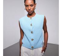 Nouveau cardigan tricoté décontracté/polyvalent au style européen et américain avec boutons animaux, confortable, de la marque Se-Hore pour l'automne/hiver L,M,SUnicolorePolyester