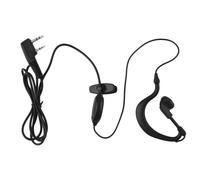 Nouveau casque micro 2 broches avec crochet pour Baofeng Radio UV 5R 888s écouteurs intra-auriculaires ordinaires filaire électrostatique