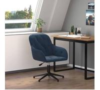 Nouveau Chaise pivotante de bureau Bleu Velours，Fauteuil Gaming réglable,56 x 61,5 x 80 cm BELLE C41576965