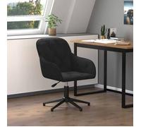 Nouveau Chaise pivotante de bureau Noir Velours，Fauteuil Gaming réglable,56 x 61,5 x 80 cm BELLE C29150881