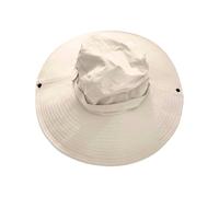 Nouveau chapeau de soleil extérieur avec un large bord couvrant le visage pêche alpinisme chapeau décontracté respirant chapeau de pêcheur Rkz440, beige, Taille unique