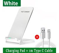 Nouveau chargeur sans fil rapide 65W pour Samsung S22 S21 Note 20, support de charge rapide pour iPhone 16 15 14 13 XS XR X 8 Airpods Pro-