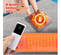 Nouveau chauffe-pieds d'hiver, chauffe-pieds électrique domestique, chauffe-pieds portable à brancher.Y25