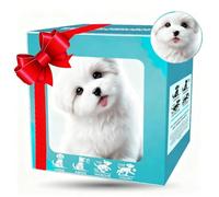 Nouveau Chien Robot Réaliste, Robotique Qui Agit comme Un Vrai Chiot Robotique AI : Il Marche, Aboie, Remue la Queue Et Se Comporte comme Un Vrai White