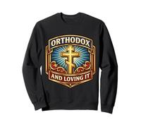 Nouveau chrétien orthodoxe et l'aimer convertir Jésus-Christ Sweatshirt