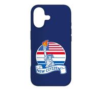 Nouveau citoyen américain avec Statue de la liberté Coque pour iPhone 17