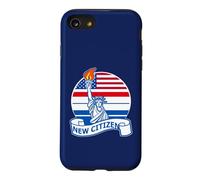 Nouveau citoyen américain avec Statue de la liberté Coque pour iPhone SE (2020) / 7/8