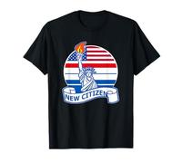 Nouveau citoyen américain avec Statue de la liberté T-Shirt