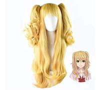 Nouveau Citrus Yuzu Aihara Cosplay Perruques 60 Cm Long Ondulé Résistant À La Chaleur Synthétique Cheveux Perucas Cosplay Perruque + Filet À Cheveux