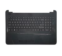 Nouveau Clavier américain for HP pa-vil-ION 15-AC AF 15-AY BA BD 250 255 G4 G5 TPN-C125 étui for Ordinateur Portable Palmrest Top Couvercle supérieur Remplacement (Remplacement du Clavier) (Color : N