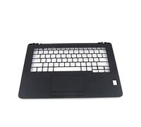 Nouveau clavier de remplacement pour ordinateur portable de haute qualité avec lunette Compatible avec DELL Latitude E7270 P26S Noir avec pavé tactile et empreinte digitale 0V379C V379C Boîtier supéri