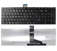 Nouveau clavier d'ordinateur portable noir non rétroéclairé pour TOSHIBA SATELLITE L850-19E, L850-1C9 L850-1CC, SATELLITE L850-1D4, SATELLITE L850-1D4 L850-1D5 UK Layout Notebook with Frame