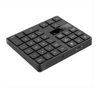 Nouveau clavier numérique sans fil 2,4 GHz portable 35 touches pour la comptabilité financière