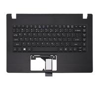 Nouveau clavier original américain Palmrest Remplacement pour Acer Aspire A114-31 Palmrest Palm Rest Topcase Top Case Top Cover Compatible avec 6B.SHXN7.028 - Noir avec cadre