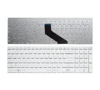 Nouveau clavier rétro-éclairé américain for ac-er as-pi-re 5830TG 5830 E5-571 V3-571G 771G 551G E5-572G clavier for ordinateur portable noir/blanc (remplacement du clavier) ( Color : White Keyboard )