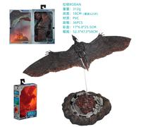 NOUVEAU Coffret 2019 Godzilla Rodan Mothra Figurine d'action en PVC Godzilla Rodan Mothra jouets Cadeau 18cm 1
