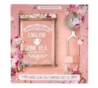 Nouveau coffret cadeau de thé New English Teas English Breakfast, thé en feuilles avec infuseur, 125g