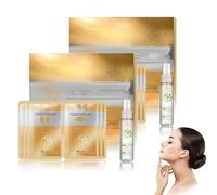 Nouveau coffret d'essences de collagène pour la peau instantanée, kit d'essences de collagène d'os de cerf aux peptides spiralés, lifte la peau relâchée et réduit les rides et ridules