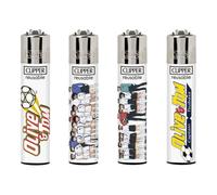 Nouveau Collection Clipper Grand Modèle Briquet Rechargeable Clipper Collection Olive et Tom Contenu de l'envoi 4 Clipper