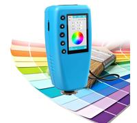 Nouveau colorimètre numérique simplifié portable WR10QC, ouvertures 4 mm, simulation de couleur, for tests en laboratoire et correspondance des couleurs for l'impression de revêtement, peinture assort
