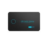 Nouveau Commutateur KVM USB 3.0 avec Touches de Raccourci pour Clavier PC, Souris, Imprimante, 2 PC Partageant 4 Appareils, Contrôleur Partagé 5