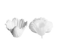 Nouveau Conch Shell - Pot de rangement en silicone, moule à bougie tasse | Moule en plâtre moule de pot charnier, bouchon de cactus moule en silicone ! Ce moule est pour une utilisation à long terme