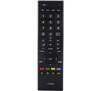 Nouveau Contrôleur Universel de Télécommande CT-90329 Remplacement pour Toshiba LCD Smart TV Noir G