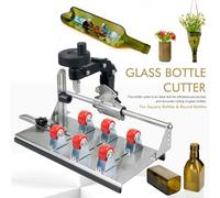 Nouveau coupe-bouteille en verre-outil de coupe de verre professionnel pour bouteilles carrées, rondes et cols de bouteille avec accessoires Wood Ball