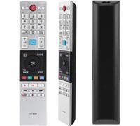 Nouveau Ct-8528 Télécommande Pour Toshiba Hd Lcd Tv 32L2863Db 55U5863Db 24D2863Db 49U6863Db 65U6863Db 24W2863Db 24W3863Db 28W3863Db 32D2863Db 49V6863Db Avec Deux Buttons[TEL9120666]