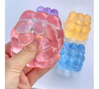 Nouveau cube anti-stress en malt ultra-fin à presser, jouet anti-stress, cube d'eau à texture de raisin doux à rebond lent, rebond lent durable, parfait pour les étudiants, adolescents/adultes pour jo