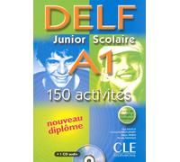 Nouveau delf junior scolaire a1 150 activites + 1cd audio Livre avec CD audio - 150 activités - Alain Rausch - Cle International - Livre CD - Scolaire / Universitaire CD