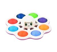 Nouveau Design de jouet interactif anti-Stress en Silicone, anti-Stress, pour autisme, pieuvre, changement de visage, Spinner, bulle, Fidget, pour Spinner