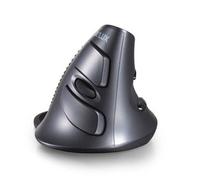 Nouveau design Delux M618 vertical souris filaire - noir & gris