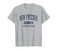 Nouveau design sportif vintage Freedom Pennsylvania PA T-Shirt