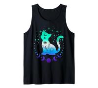 Nouveau drapeau de fierté MLM mâle gay bleu, chat astrologie Débardeur